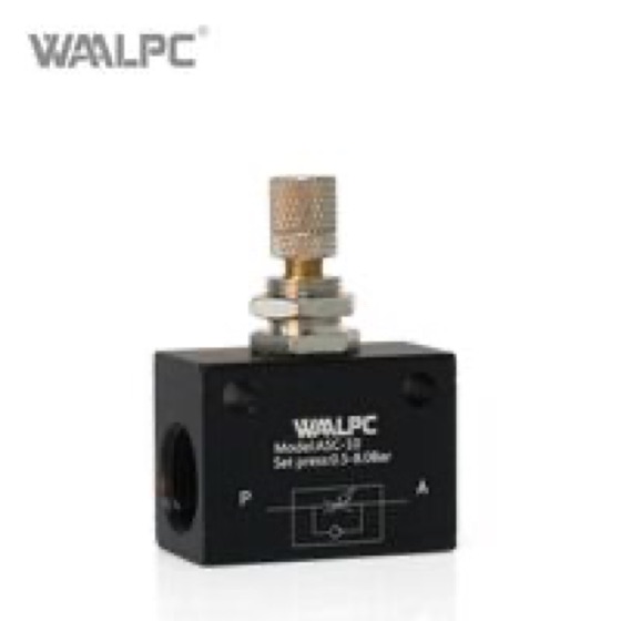 Регулятор расхода / дроссель пневматический резьбовой WAALPC ASC